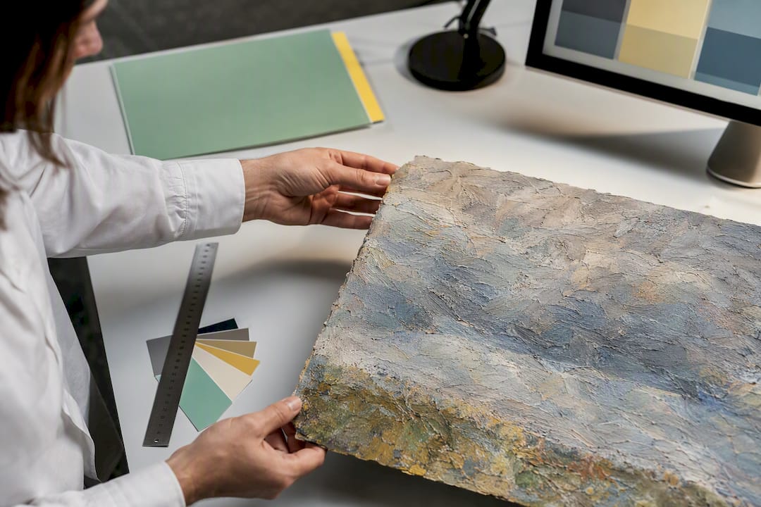 Artwork detail prepared for AI valuation research